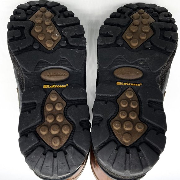 Lacrosse Mens Size-9 Thinsulate Leather Winter Leather Upper Lace-Up Snow Boots - Picture 9 of 9